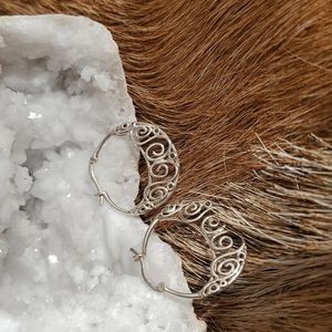 Sterling silver earrings
